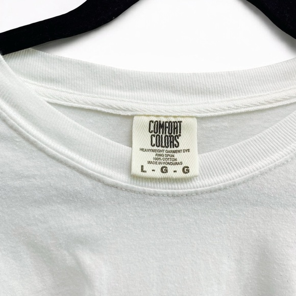 Tyler Posey "Shut Up" Graphic Band Tee Signed Unisex Shirt In White - Picture 8 of 8